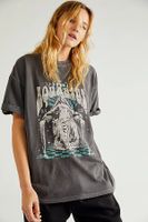 Horoscope Band Tee by Girl Dangerous at Free People, Vintage Black,