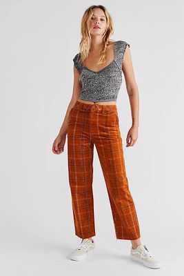 Victory Pants by Brixton at Free People, Glazed Ginger,