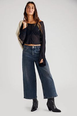 Lee 90's Pipe Jeans by Lee at Free People, Smokey Indigo, 27
