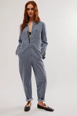 Lee Pinstripe Union Coverall