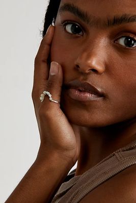 Opal Arch Ring by Mint Jewelry Co. at Free People, Opal,