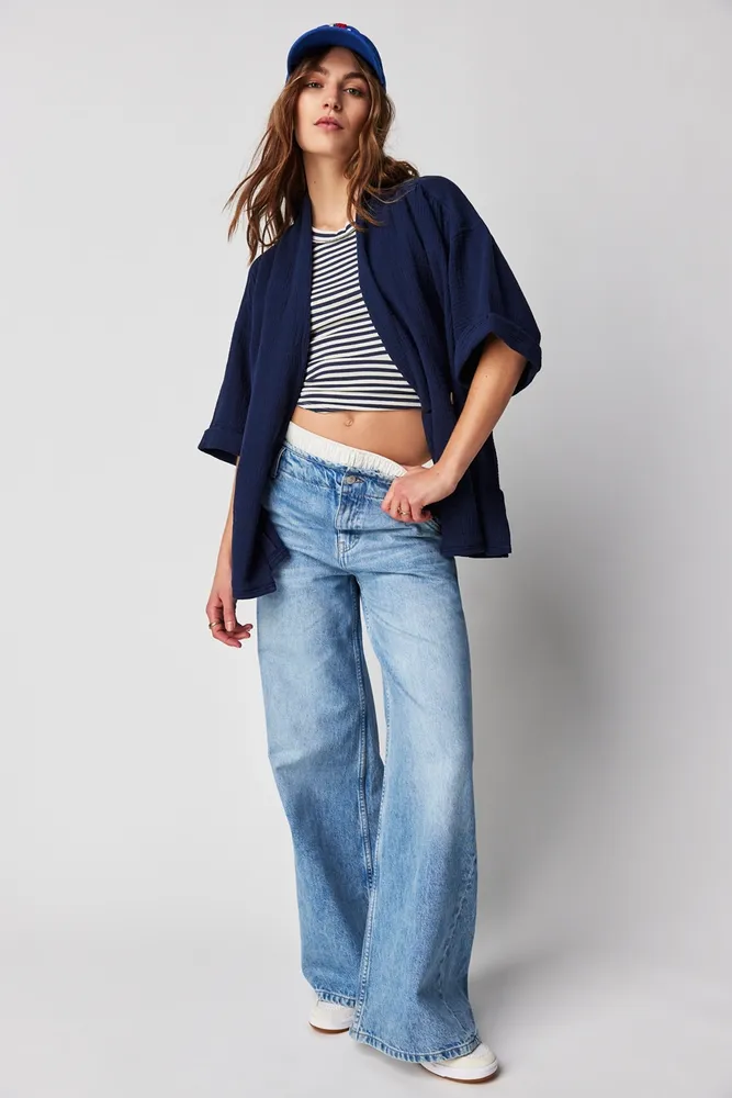 We The Free Harlow Mid-Rise Wide-Leg Jeans | The Summit at Fritz Farm