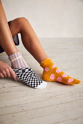 Lele Sadoughi Set Of 3 East Village Socks by Lele Sadoughi at Free People, Lavender Blossom, One Size