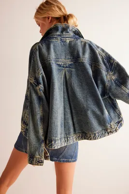 We The Free Opal Swing Denim Jacket