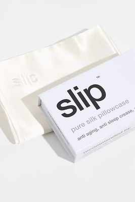 Slip Silk Queen Pillow Case by Slip at Free People, White, One Size