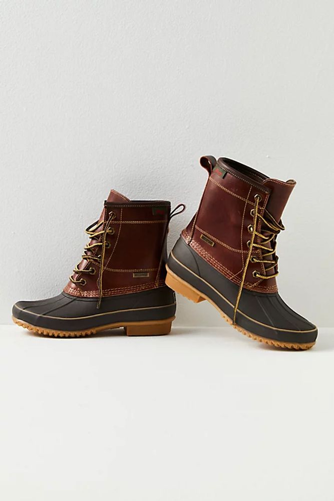 G.H. Bass Duclair Duck Boots by at Free People, Dark Brown, US