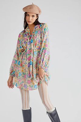 Spell Mossy High Neck Mini Dress by at Free People, Spring Garden,