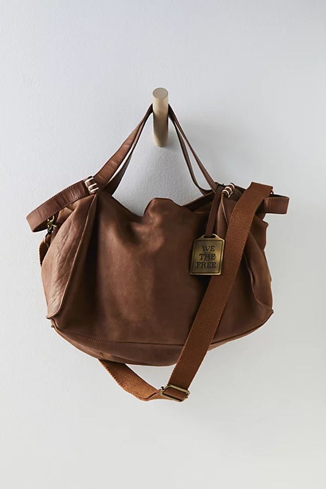 We The Free Harding Tote Bag by We The Free at Free People, Fawn, One Size