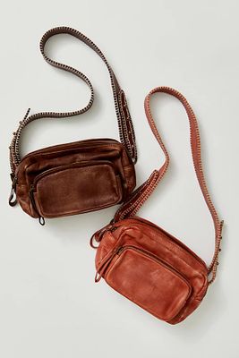 Nikko Leather Sling Bag by FP Collection at Free People, Sunlit Brick, One Size