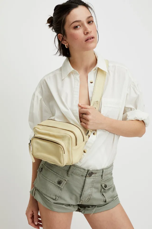 HYER GOODS Upcycled Leather Fanny Pack