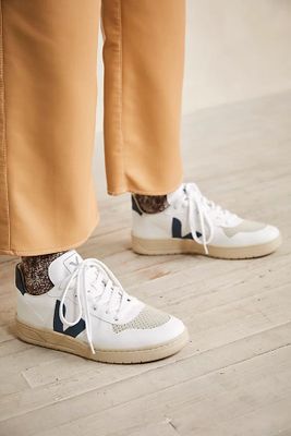 V-10 Vegan Leather Sneakers by Veja at Free People, White California, EU