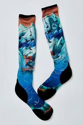 Smartwool Ski-Targeted Cushioned Lift Bunny Socks by Smartwool at Free People, Neptune Blue, One Size