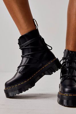 Jarrick Cross Lace Boots by Dr. Martens at Free People, Black, US