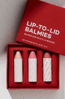 Axiology Lip-To-Lid Balmies Trio by at Free People, One