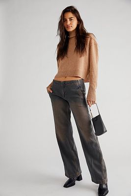 Castella Low-Rise Jeans by We The Free at Free People, Back Alley Blue, 29