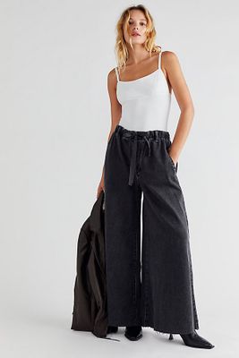 Clover Wide-Leg Solid Pants by We The Free at People,