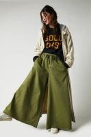 Clover Wide-Leg Solid Pants by We The Free at People,