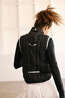 Run This Puffer Vest