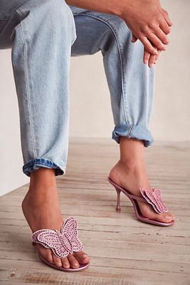 Daydream Embellished Heels by Jeffrey Campbell at Free People, Pink Iridescent, US