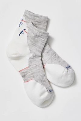 Smartwool Run Targeted Ankle Socks by at Free People, One