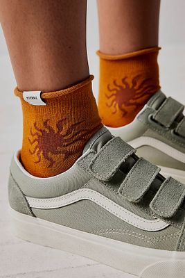 Thrills Solstice Socks by THRILLS at Free People, Orange, One Size