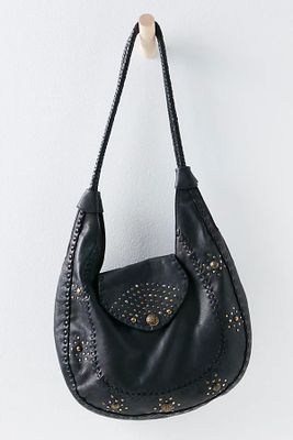 La Noche Tote Bag by FP Collection at Free People, Black Studded, One Size