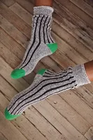 Plush Inside Out Crew Socks