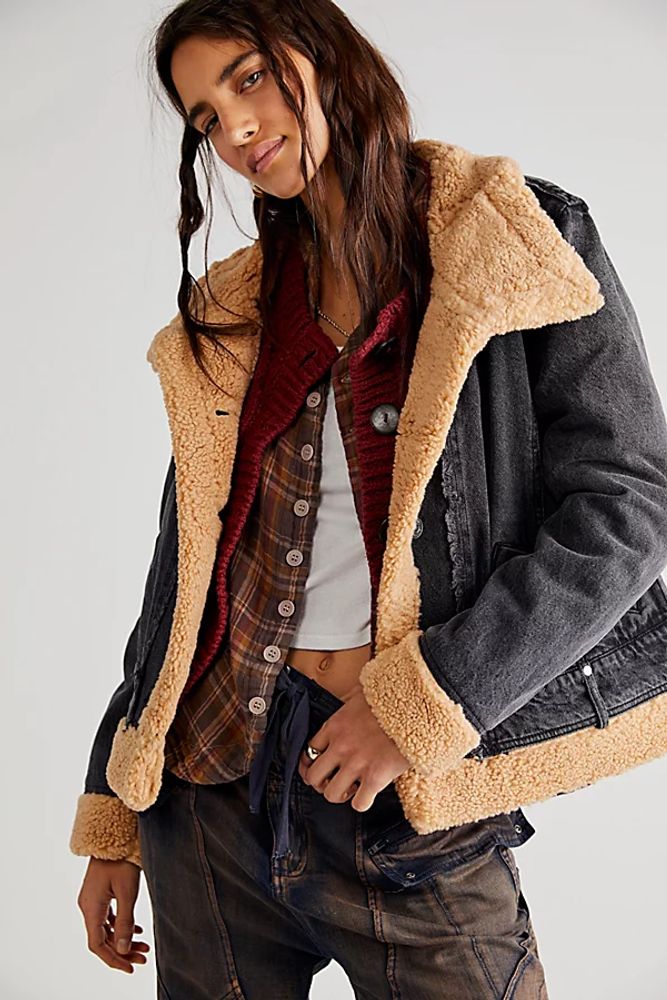 Rylee Cozy Moto Jacket by We The Free at People,