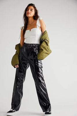 Going Out Wide-Leg Vegan Pants by Blank NYC at Free People, Out,