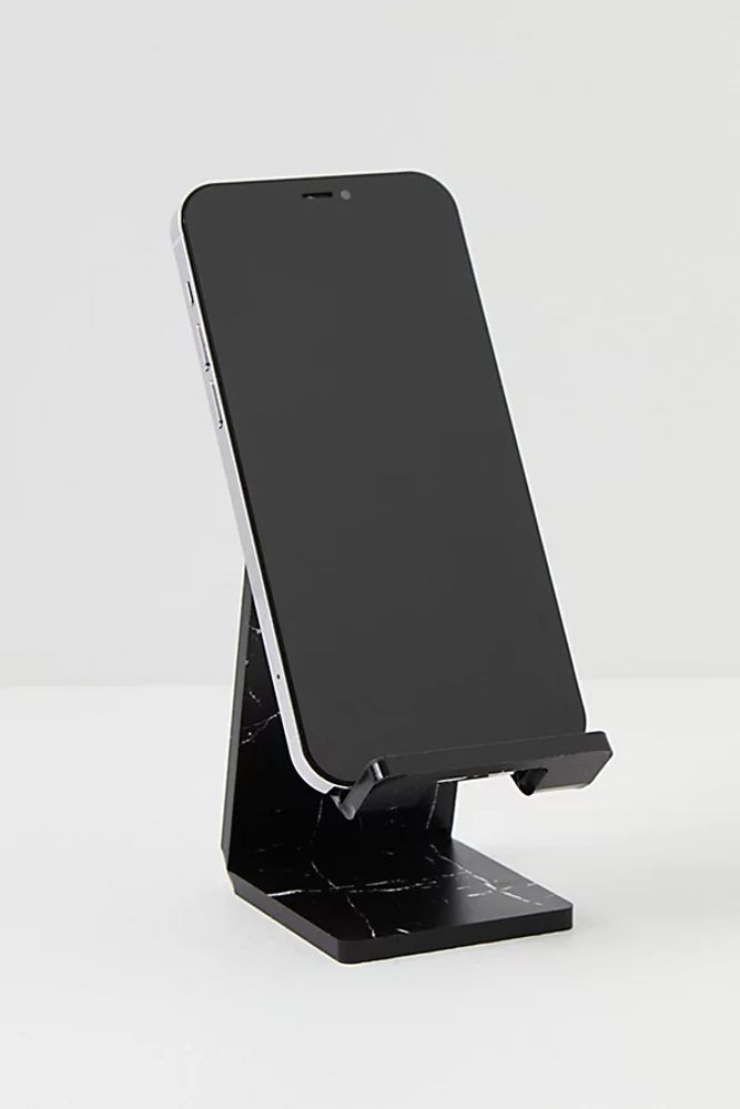 Marble Phone Stand by Ellie Rose at Free People, Galaxy, One Size