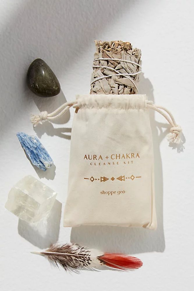 Shoppe Geo Aura + Chakra Cleanse Kit by Shoppe Geo at Free People, One, One Size