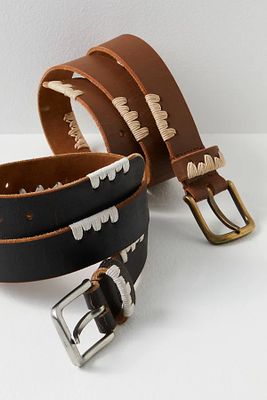 We The Free Boulder Leather Belt by at People, Rocky Road,