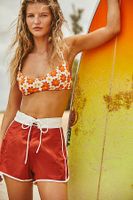 Inner Relm Boogietime Board Shorts by at Free People, Burnt Orange,