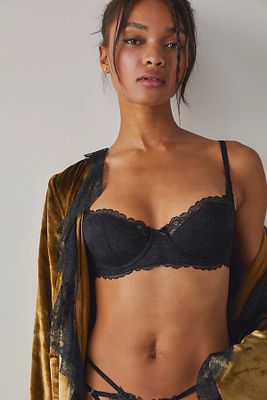 Minx Balconette T-Shirt Bra by Skarlett Blue at Free People, Black, 34 B