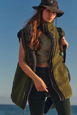 Venture On Reversible Puffer Vest by FP Movement at Free People, Combo,