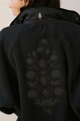 Hit The Slopes Jacket With Applique by FP Movement at Free People, Black Combo,