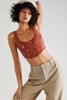 Noni Crop Top by For Love & Lemons at Free People, Red,