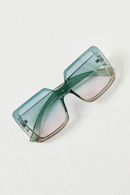 Valerie Square Sunglasses by Free People, One
