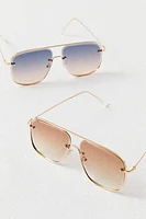 Halo Aviator Sunglasses