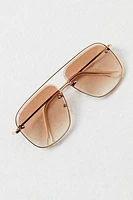 Halo Aviator Sunglasses