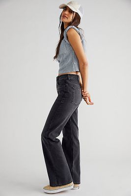 Ava High-Rise Slim Flare Jeans by We The Free at People,