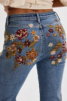 Driftwood Farrah Embroidered Flare Jeans