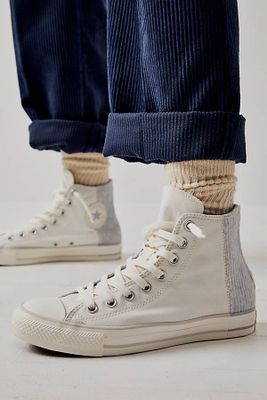 Chuck Taylor All Star Velour Cozy Sneakers by Converse at Free People, / US
