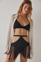 Fringe It Skirt by Kilo Brava at Free People, Black,