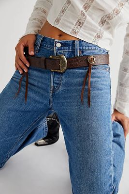 Star Concho Hip Belt by FP Collection at Free People, Mochaccino,