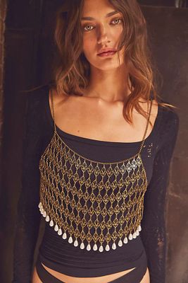Summer Fun Body Chain by Free People, One