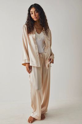 Washable Pure Silk Pyjamas by Papinelle at Free People,