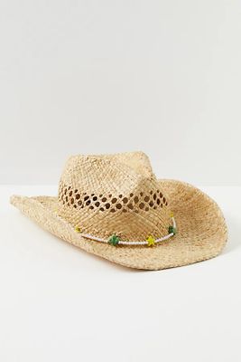 Desert Star Cowboy Hat by Lack of Colour at Free People, Natural,