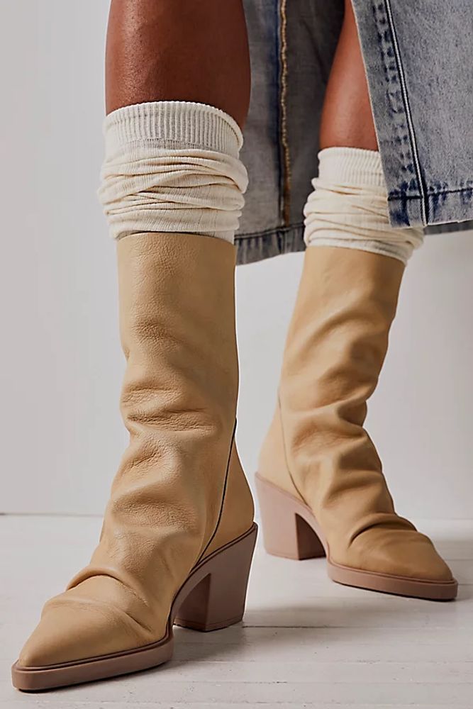 Esme Ankle Boots by Free People, Honey, EU