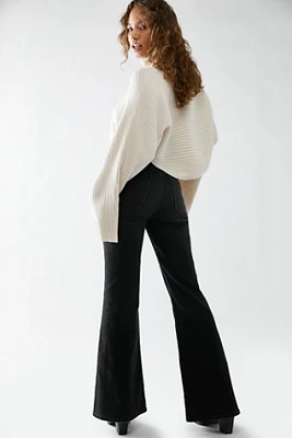 CRVY Vintage High-Rise Flare Jeans